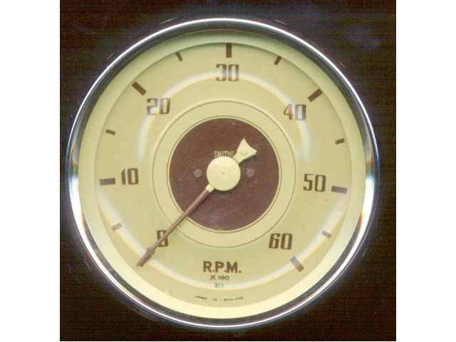 I0080B RPM Meter Cream Face Instrument